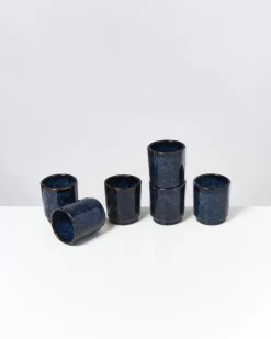 New Cordoama 6Er Set Becher Klein Dunkelblau 6 Teilige Sets