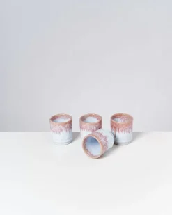 Discount Cordoama 4Er Set Becher Klein Rose Tassen & Becher