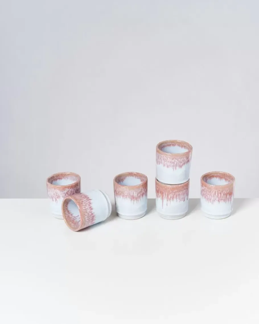 Sale Cordoama 6Er Set Becher Klein Rose Tassen & Becher