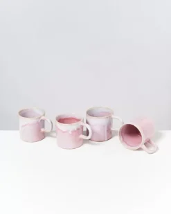 Flash Sale Cordoama 4Er Set Tasse Gros Rose Tassen & Becher