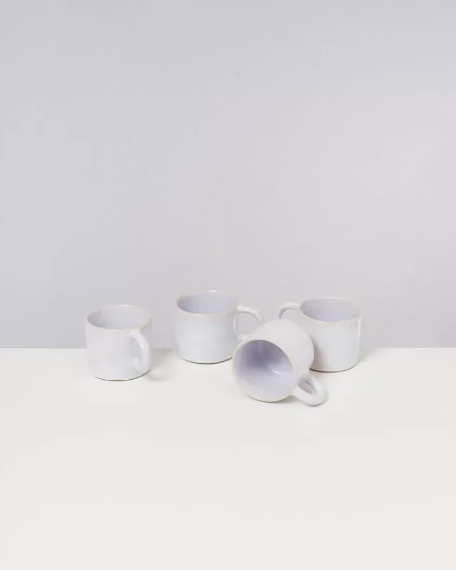 Discount Cordoama 4Er Set Tasse Klein Weis Tassen & Becher Sets