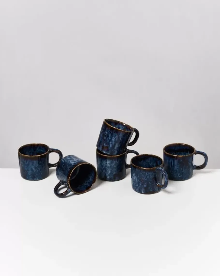 Store Cordoama 6Er Set Tasse Klein Dunkelblau Tassen & Becher