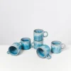 Online Cordoama 6Er Set Tasse Klein Aqua Tassen & Becher