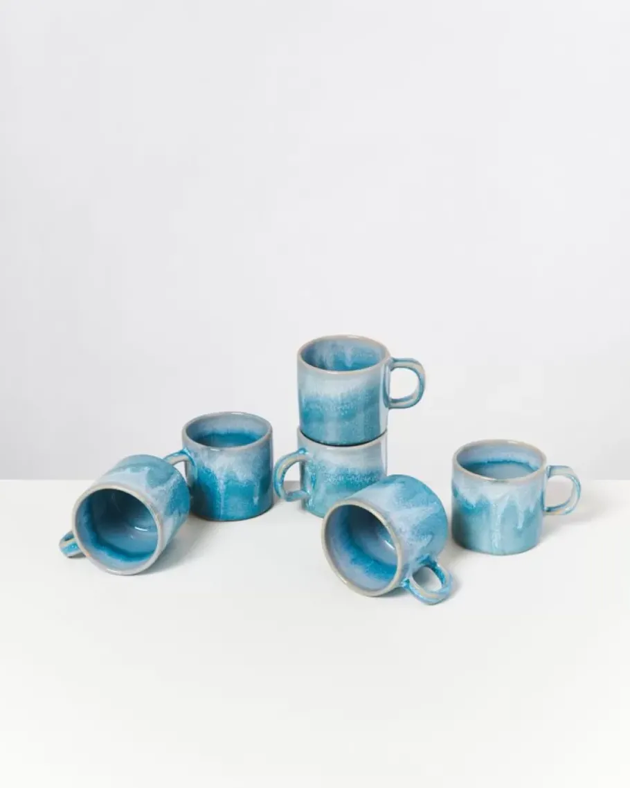 Online Cordoama 6Er Set Tasse Klein Aqua Tassen & Becher