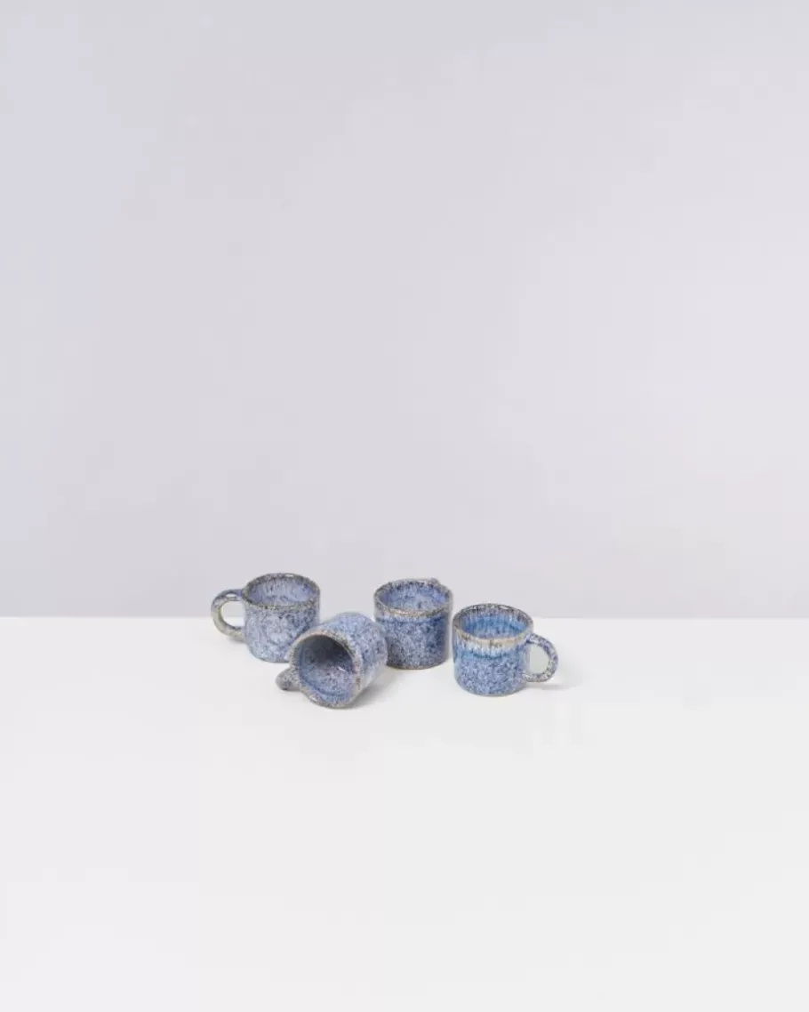 Online Cordoama Espressotasse Blau Gesprenkelt Espressotassen