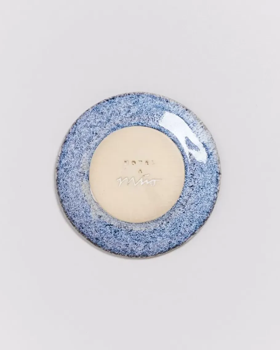 Discount Cordoama Espresso-Untertasse Blau Gesprenkelt Untertassen