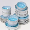 Fashion Cordoama Klassik Aqua - 40 Teiliges Set Geschirr Sets