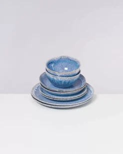 Online Cordoama Klassik Blau Gesprenkelt - 8 Teiliges Set 8 Teilige Sets