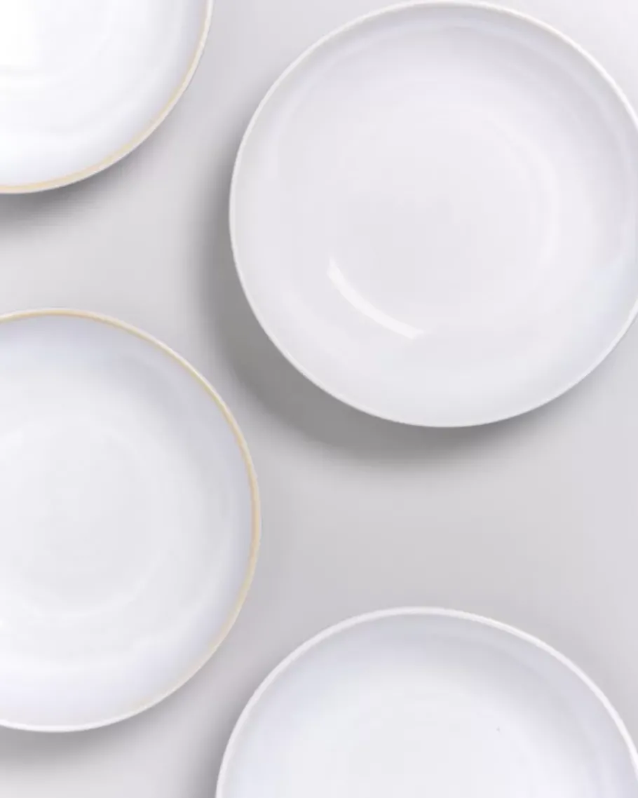 Flash Sale Cordoama Klassik Pastateller Weis Pastaschalen