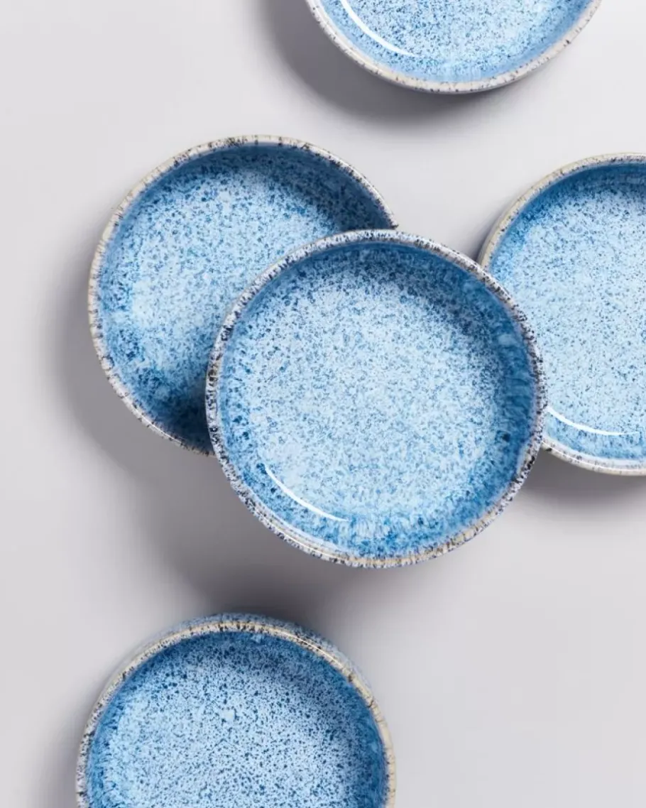 Sale Cordoama Muslischale Blau Gesprenkelt Müslischalen