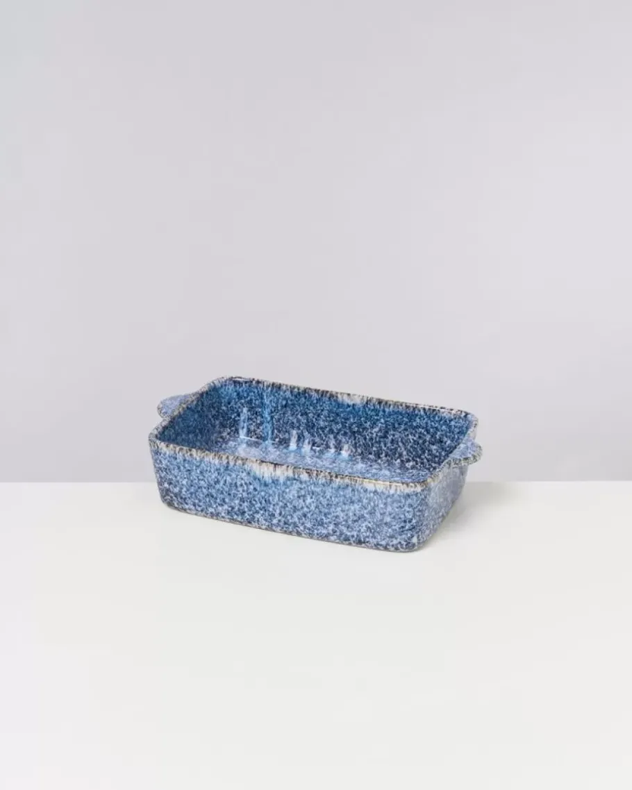 New Cordoama Ofenform Klein Blau Gesprenkelt Ofenformen