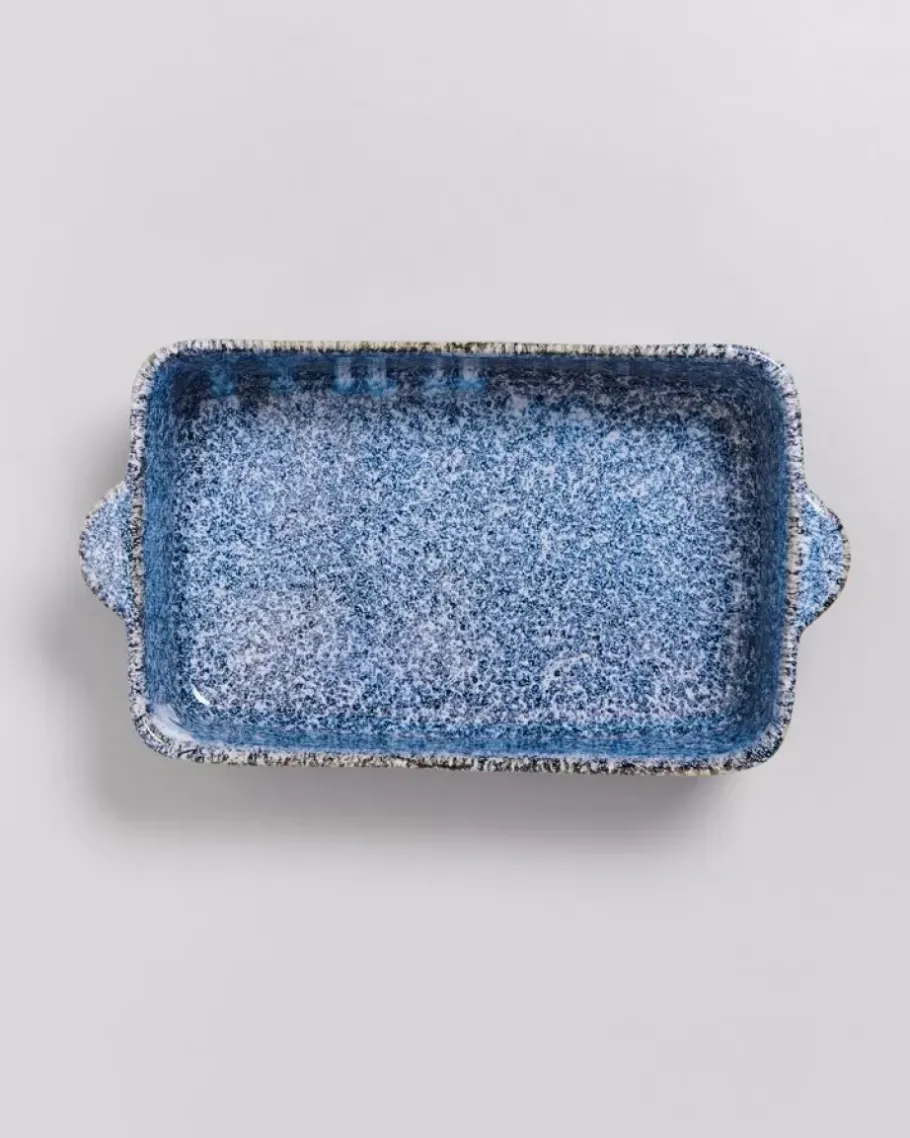 New Cordoama Ofenform Klein Blau Gesprenkelt Ofenformen