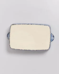 New Cordoama Ofenform Klein Blau Gesprenkelt Ofenformen