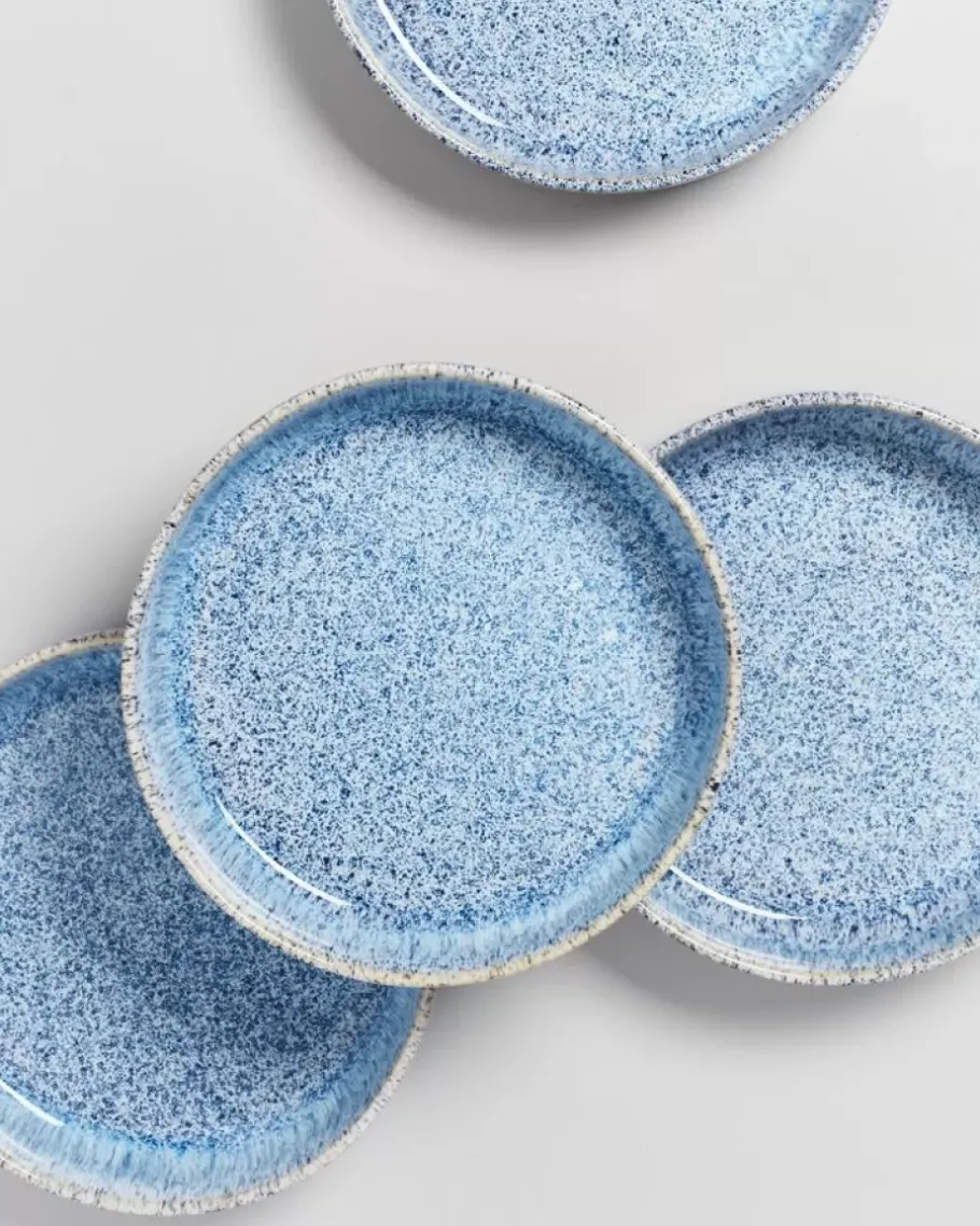 Online Cordoama Pastateller Blau Gesprenkelt Pastaschalen
