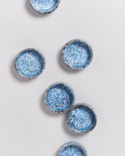 Outlet Cordoama Saucenschälchen Klein Blau Gesprenkelt Schmuckschälchen