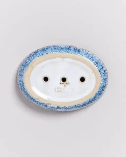 Discount Cordoama Seifenschale Blau Gesprenkelt Seifenschalen
