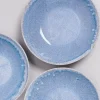 Outlet Cordoama Servierschale Klein Flach Blau Gesprenkelt Servierschalen