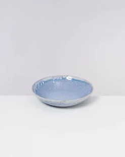 Outlet Cordoama Servierschale Klein Flach Blau Gesprenkelt Servierschalen