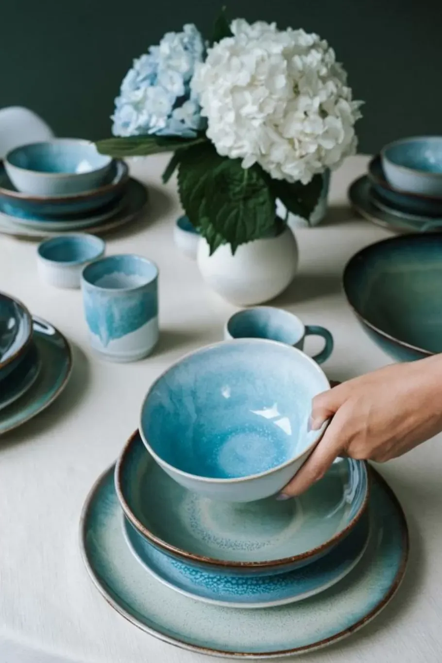 New Cordoama Table Setting Stories - 16 Teiliges Set Mix & Match
