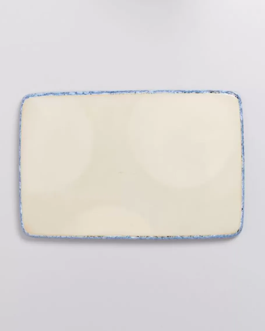 New Cordoama Tablett Blau Gesprenkelt Tabletts