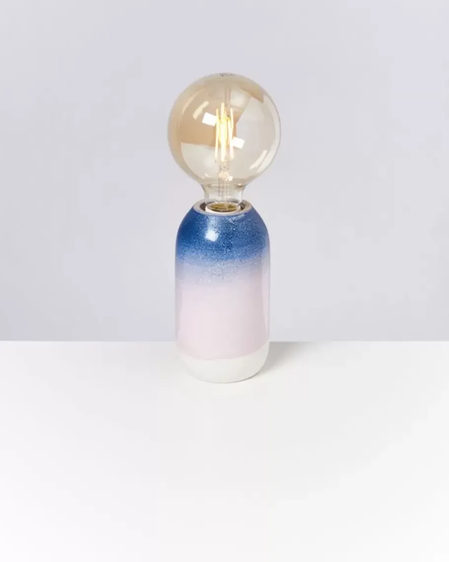 Sale Farol Lampe Blau Rosa Gesprenkelt Lampen
