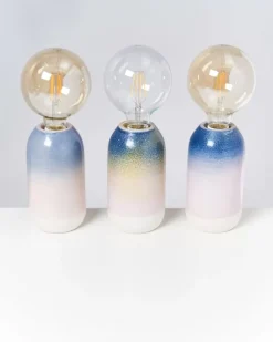 Sale Farol Lampe Blau Rosa Gesprenkelt Lampen