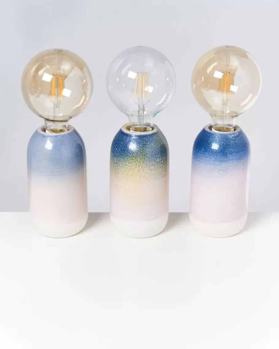 Sale Farol Lampe Blau Rosa Gesprenkelt Lampen