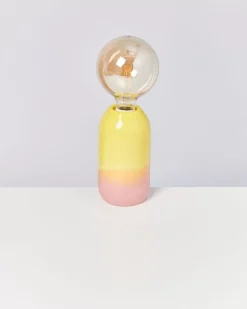 Cheap Farol Lampe Gelb Rose Lampen