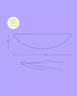 Fashion Frio Servierschale Gros Flach Obstschalen
