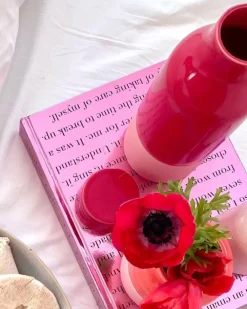 Outlet Garrafa Rot Rose Karaffen