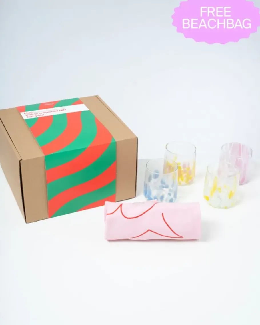 Sale Geschenkbox - 4 X Alegria Glas Klein Gläser