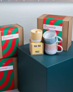 Shop Geschenkbox - 2 X Coimbra Teetasse & 1 X Duftkerze Duftkerzen