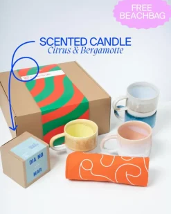 Best Sale Geschenkbox - 4 X Coimbra Teetasse & 1 X Duftkerze Duftkerzen