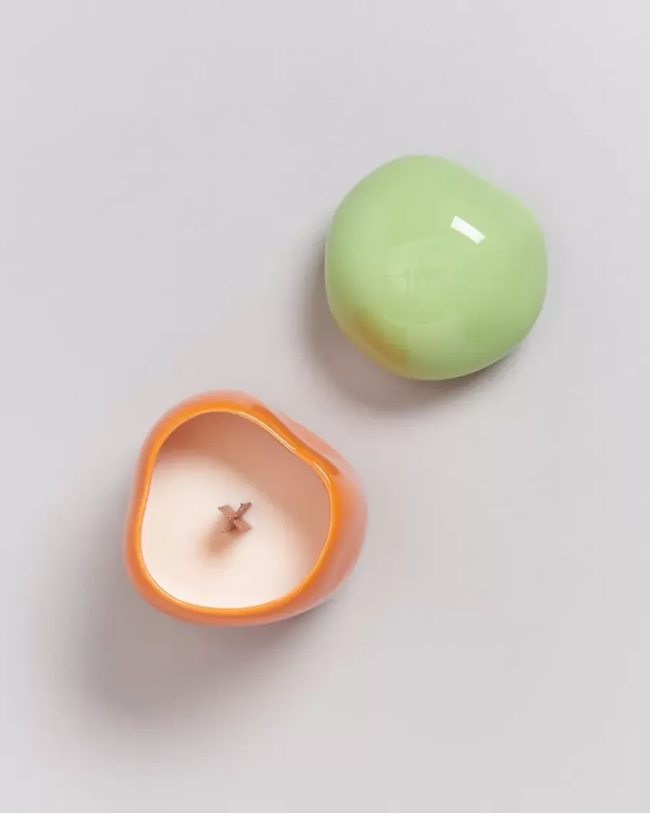 Clearance Joao Duftkerze "Dia No Mar" Orange Grun Duftkerzen