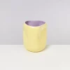 New Joao Vase L Gelb Lila Vasen