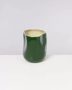 Best Joao Vase L Grun Vanille Vasen
