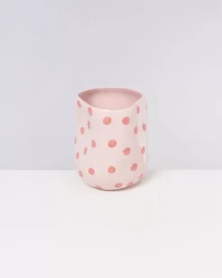 Shop Joao Vase L Rosa Mit Punkten Joao L