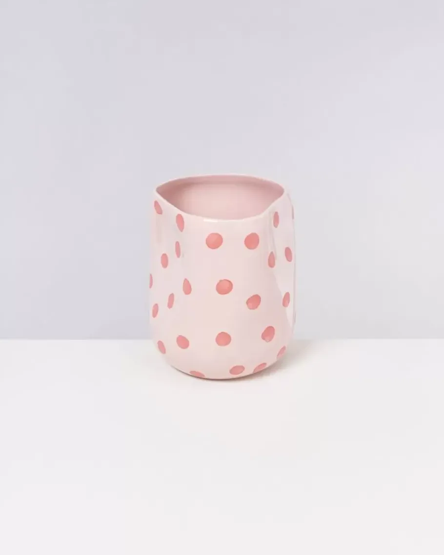 Shop Joao Vase L Rosa Mit Punkten Joao L