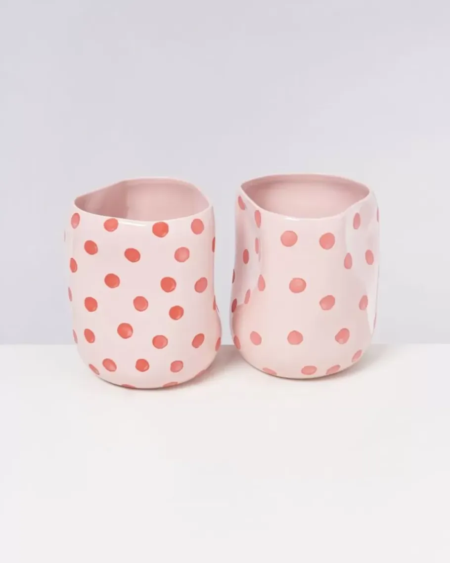 Shop Joao Vase L Rosa Mit Punkten Joao L