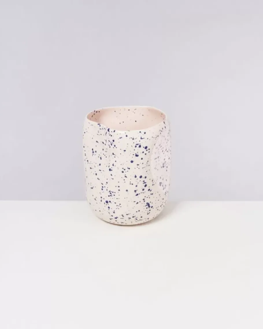 Online Joao Vase L Rose Blau Gesprenkelt Vasen
