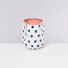 Outlet Joao Vase L Weis Mit Punkten Vasen