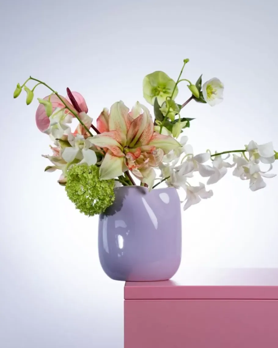 Cheap Joao Vase M Lila Rosa Vasen