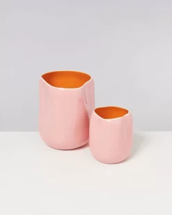 Fashion Joao Vase M Rosa Orange Joao M