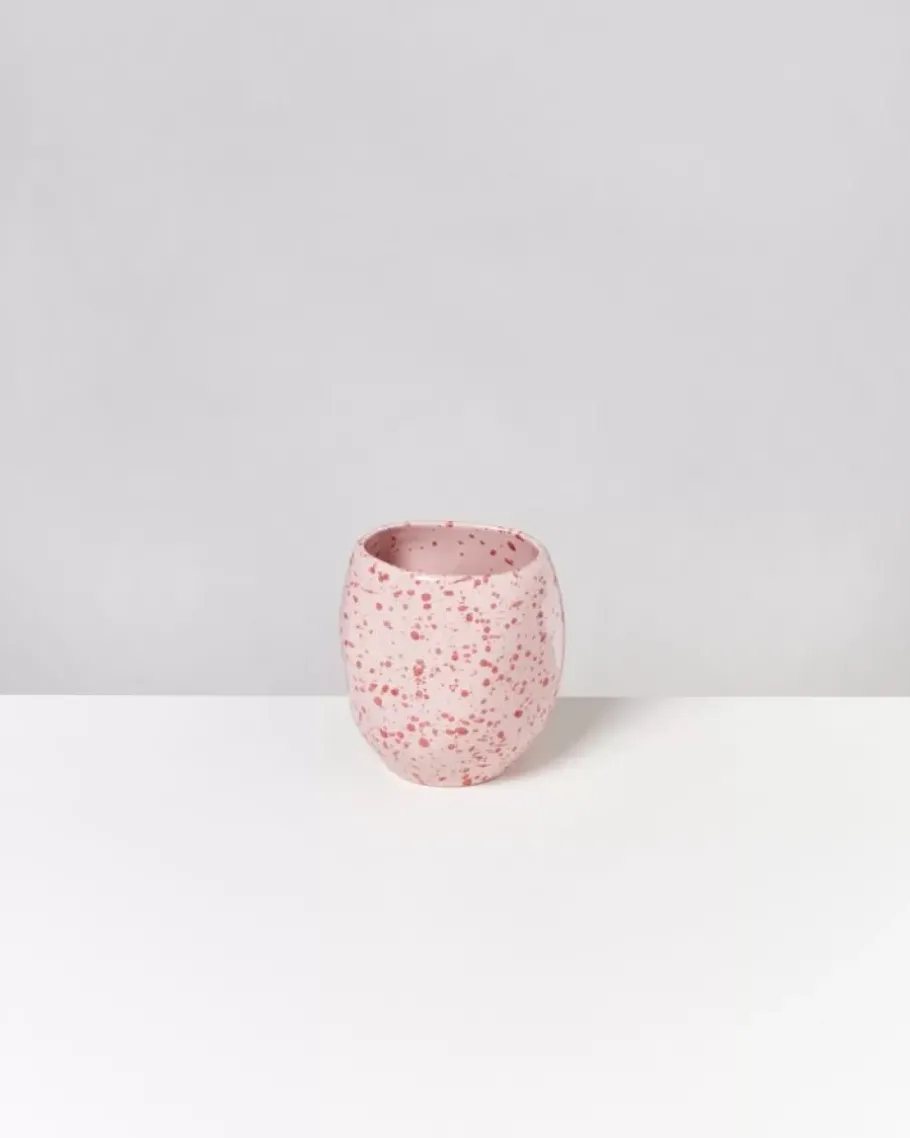 Outlet Joao Vase M Rosa Rot Gesprenkelt Joao M