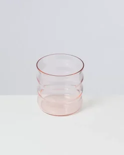Outlet Joia Glas Bubble Pink Opal Gläser