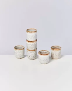 Store Lua 6Er Set Becher Klein Beige Tassen & Becher