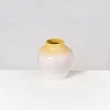 Cheap Madalin Vase Gelb Rosa Gesprenkelt Madalin