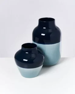 Best Madalin Vase Navy Hellblau Madalin