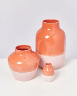Outlet Madalin Vase Rose Coral Vasen