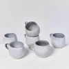 Hot Mae 6Er Set Tasse Gros Grau Tassen & Becher